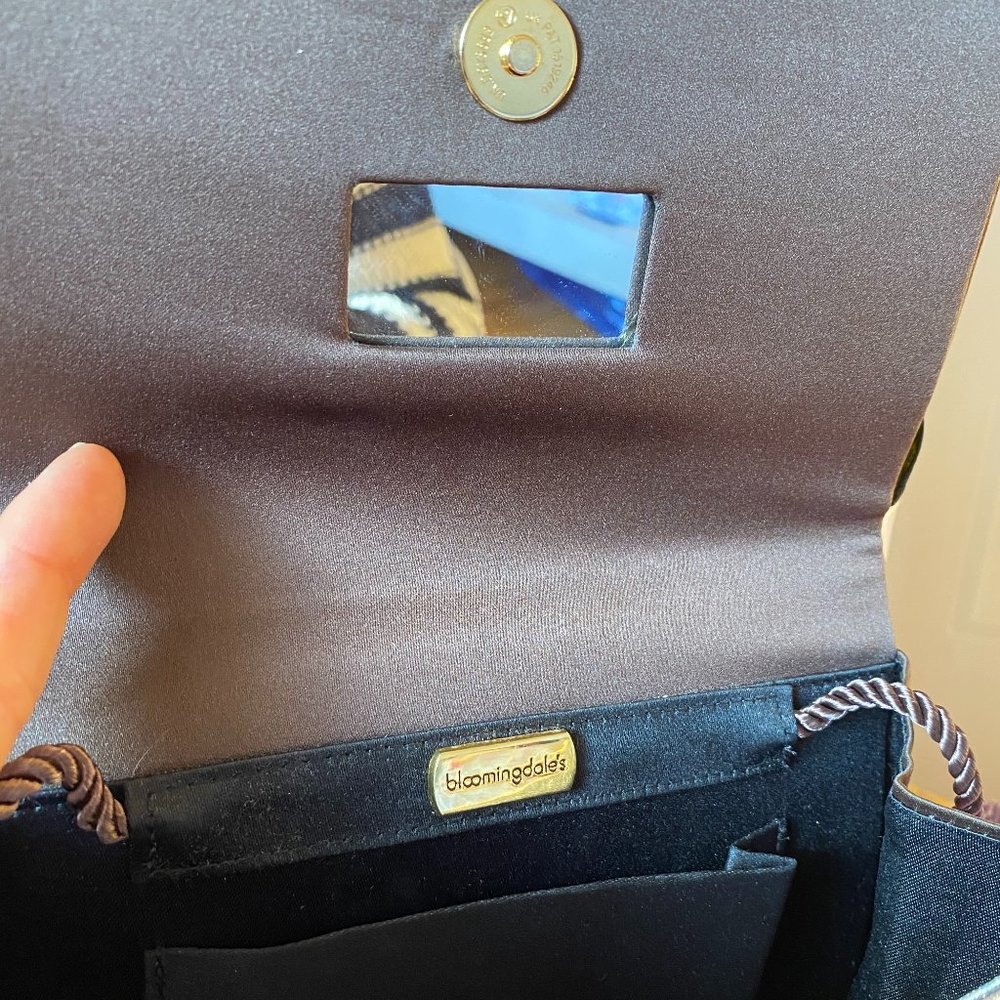 Bloomingdale's Clutch with strap - Picture 4 of 5
